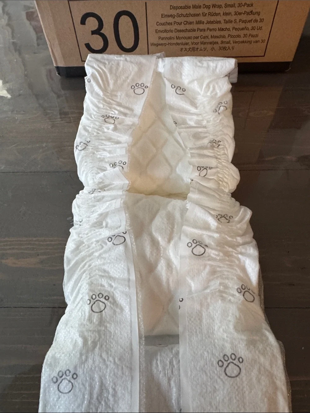 60 Male Dog Diapers Size Sm2 boxes 60 total wraps
